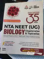 DISHA PUBLICATION  35years pyqs for neet ug (phy+chem+bio)