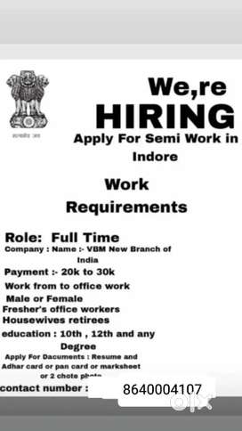 Full time job