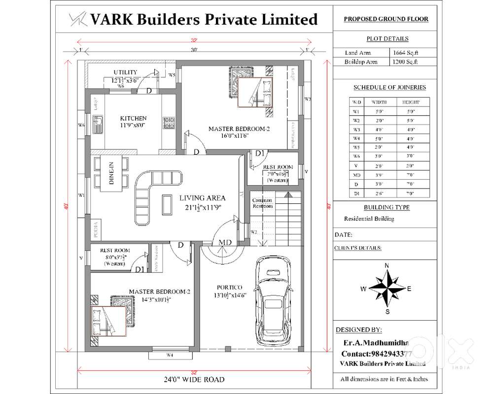 House for Sale in KOCHADAI to THUVARIMAN Route