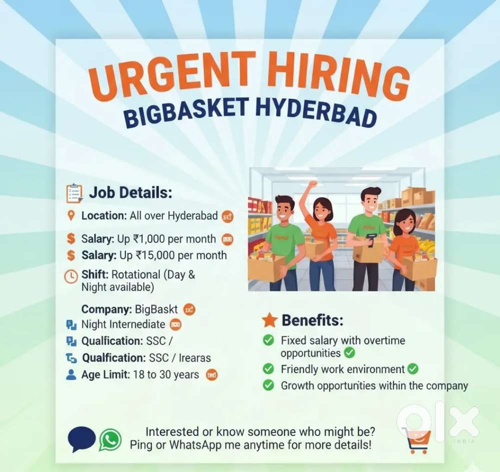 Urgent hiring