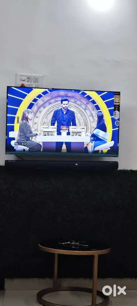 Brand new led smart tv android 43 inch warranty installation k sath