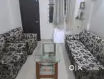 Sofa Set 3+1+1 with glass table