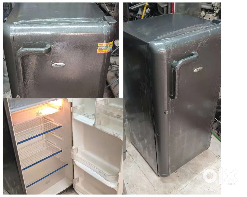 Whirlpool genius 180 litre single  fridge on rent  Rs 600 per month