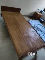 Single Cot bed Teak