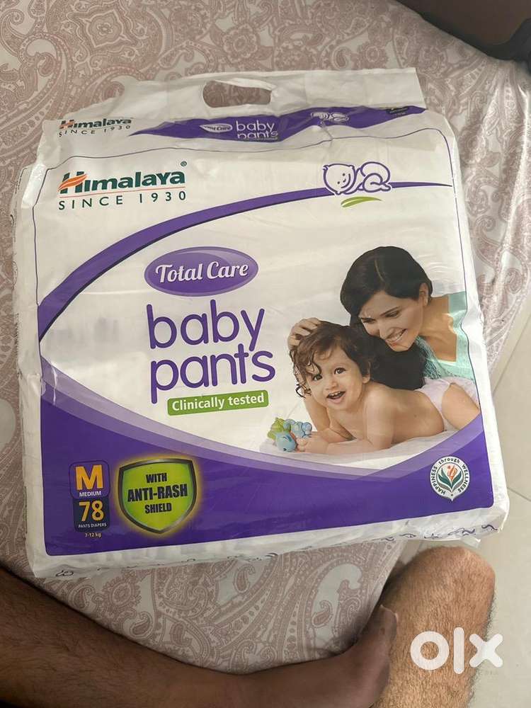 Himalaya total care Diapers  78 M size  Anti Rash