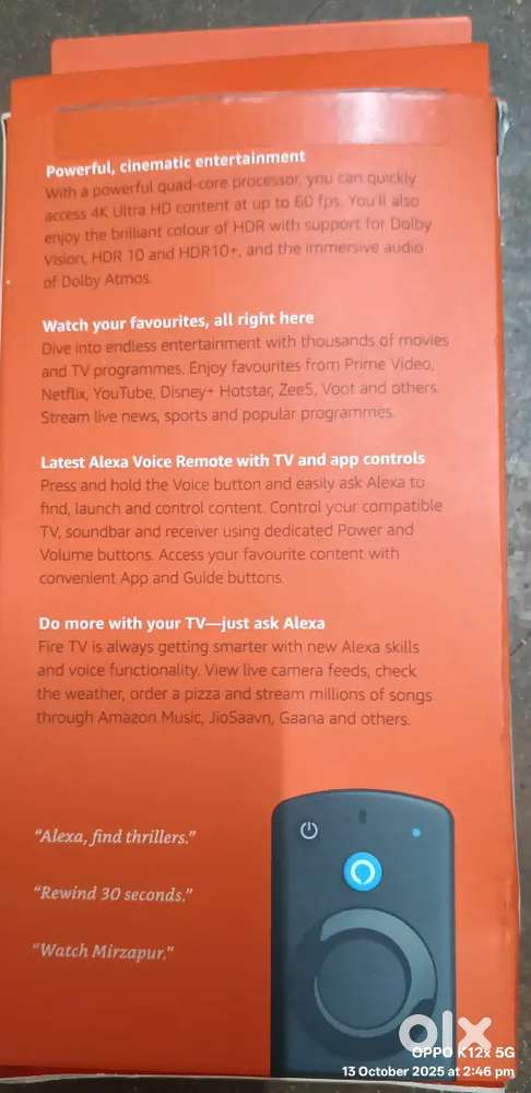 Amazon Fire Stick 4k