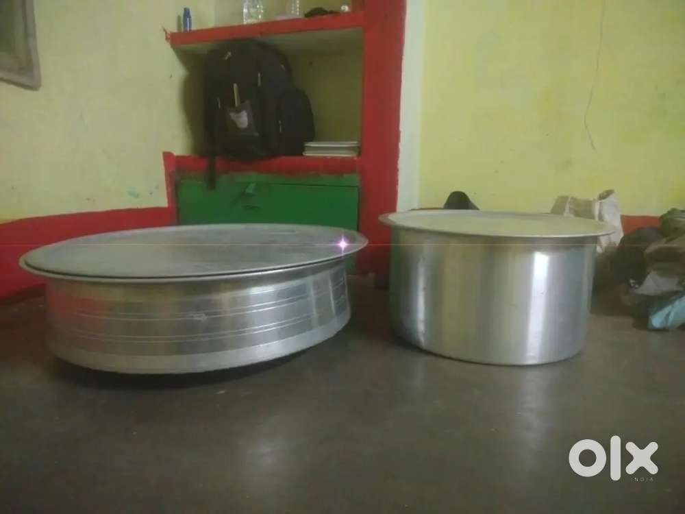 biriyani dish with rice boiled dish with strainer,slicer,tawa,dabu,