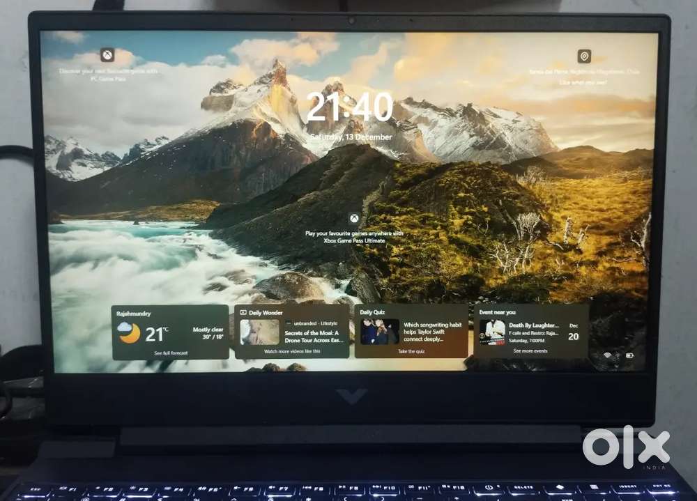 HP Victus Editing or gaming laptop for sale..