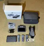 DJI AIR 3 Fly More Combo/RC 2 +512gb Micro Sd +Prop Holder,