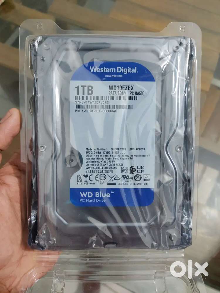 1TB HDD WD BLUE harddisk