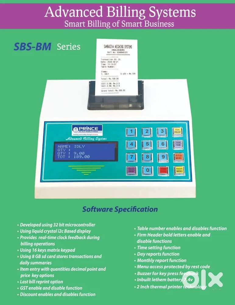 TOKEN or BILLING MACHINES