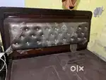 Double bed and mattress