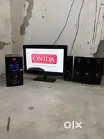 Onida led tv and hometheatre