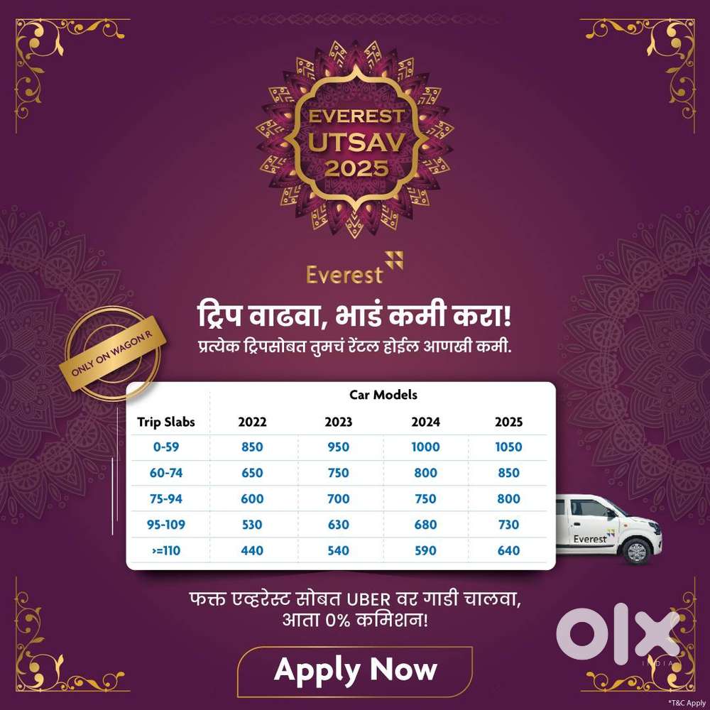 Taxi Driver - Driver Wanted: Drive at Everest & Earn More with Uber!