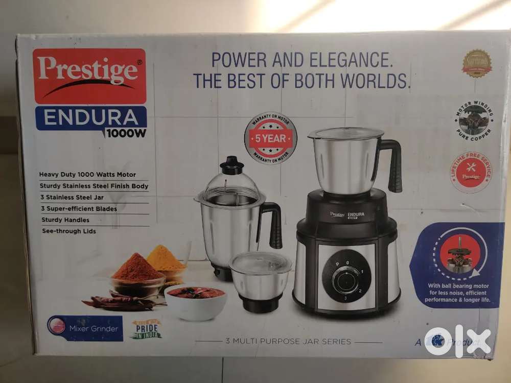 Prestige Endura 1000walts mixer grinder