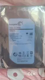 Internal hard disk new one 500gb - 1500rs and 1tb - 2500