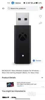 Xbox Wireless Adapter for PC XBOX CONTROLLER