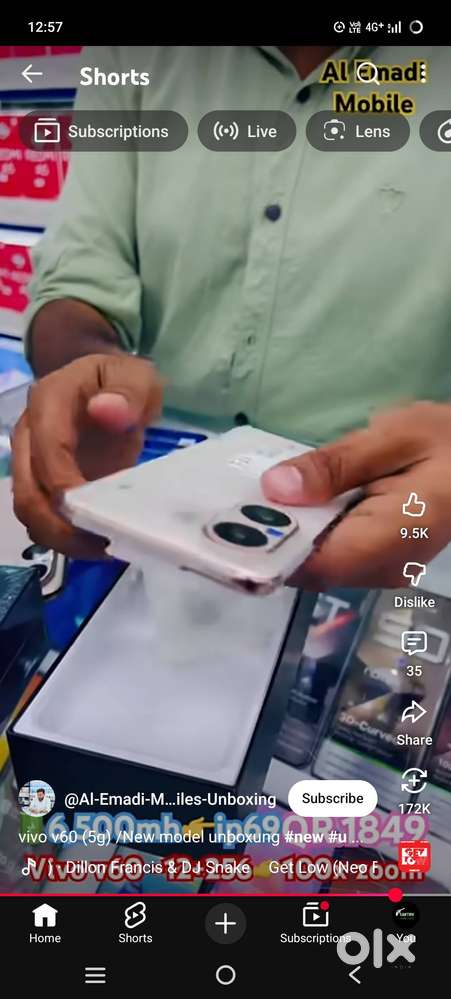 Vivo v 60 new mobile one month