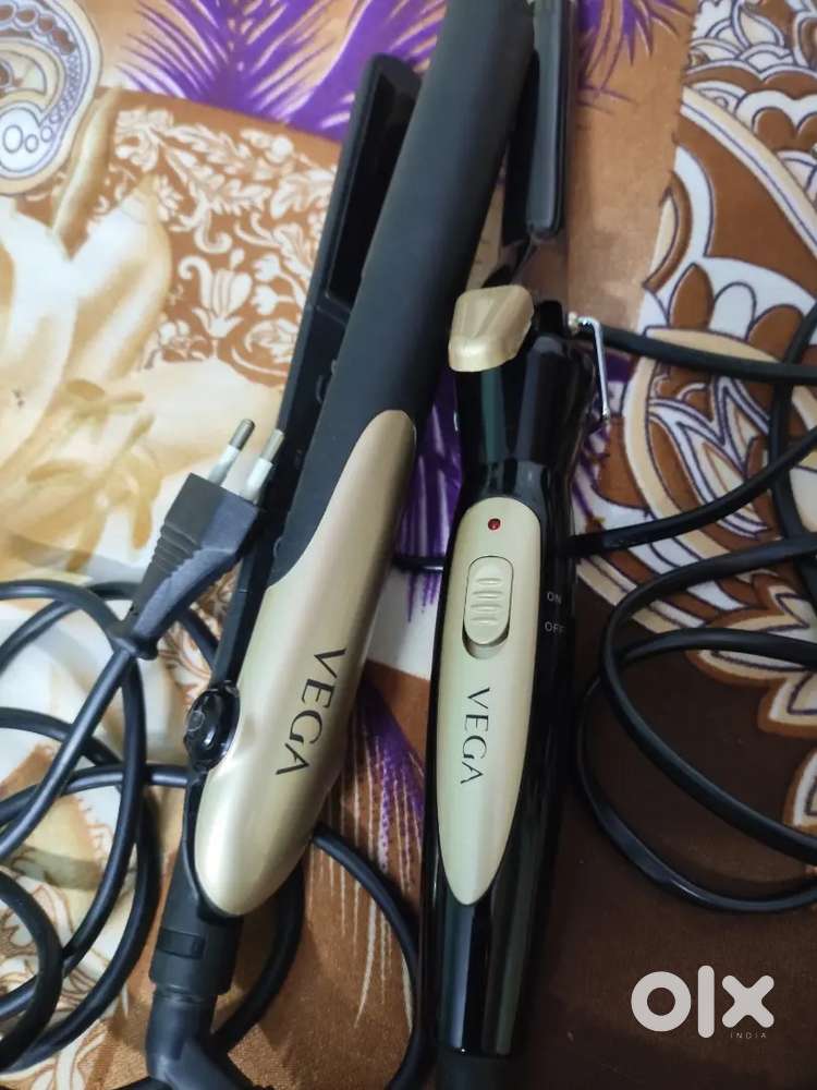 Hair straightener and curler  vegas brand