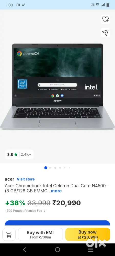 Acer chromebook 315