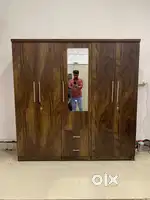 MSART STORAGE OF 5 DOOR WARDROBE WITH MIRROR DIRECT FROM FACTORY