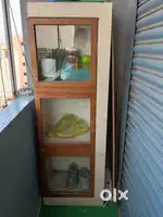 Wood three rack self