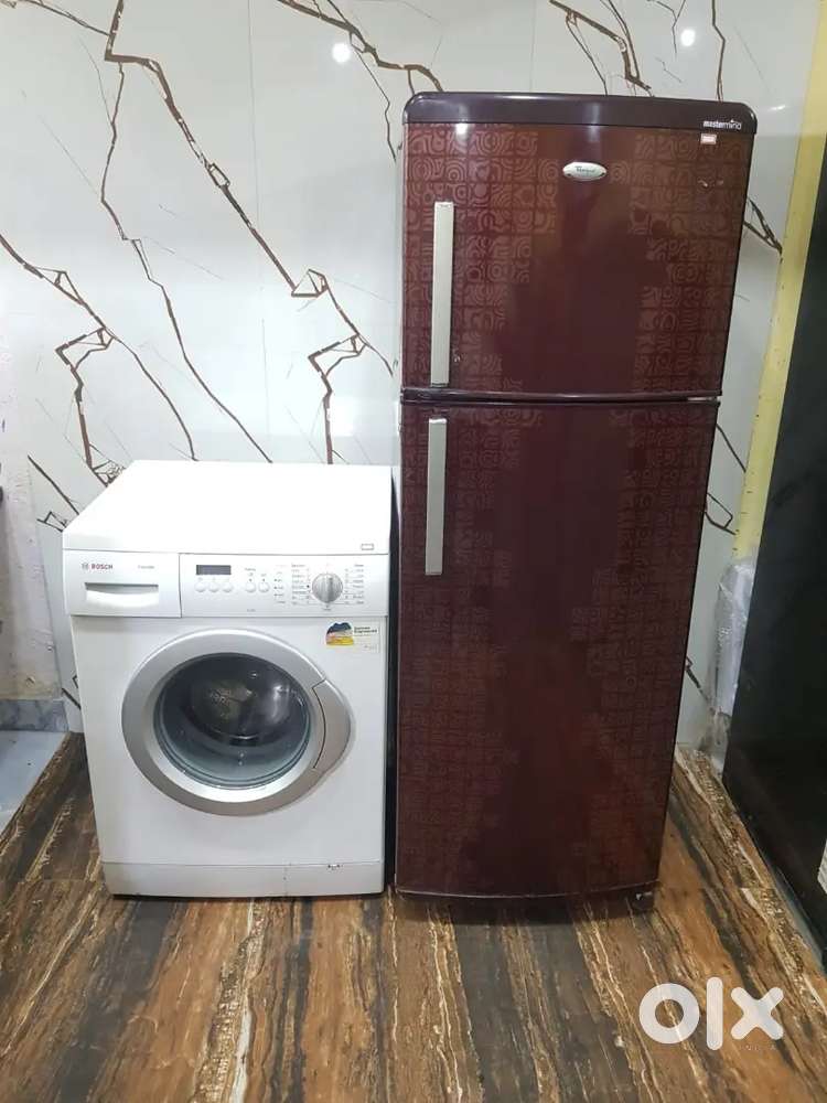 Bosch classixx front load washing machine & whirlpool refrigerator*11*