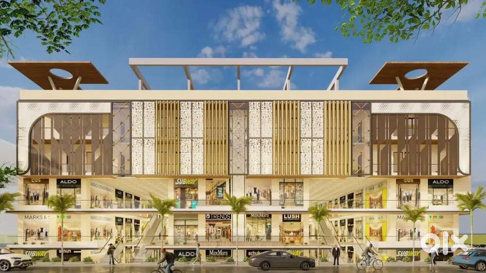 High street shopping complex