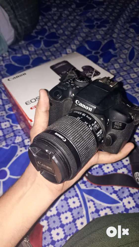 Canon 750D Camera 18_55 kit lense