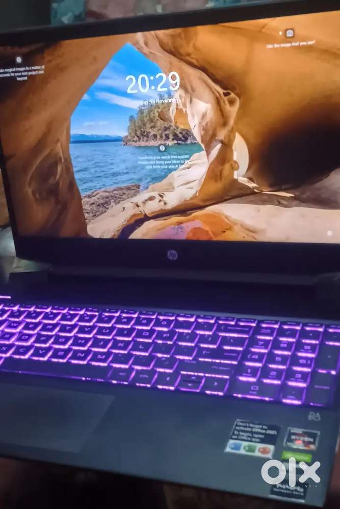 HP Gaming Laptop  Pavilion AMD Ryzen 5 5600H new like Condition