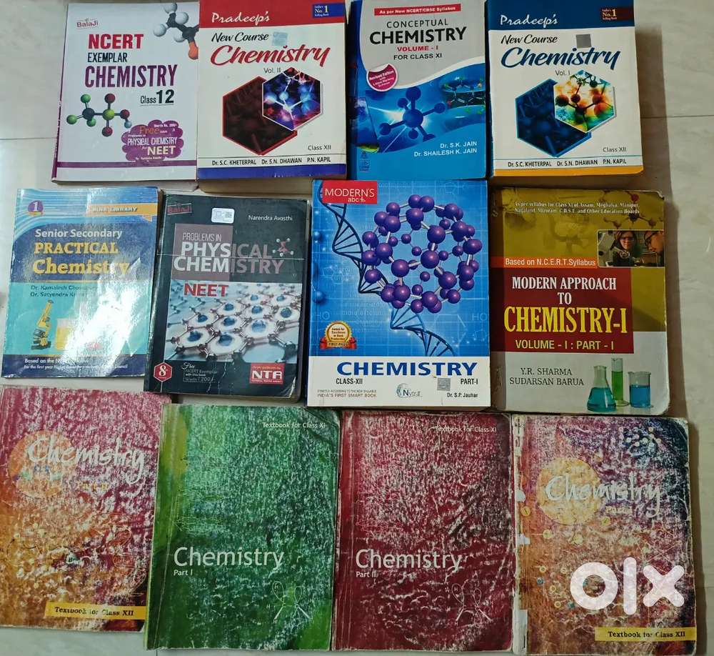 HS Science reference book and English grammar