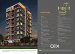 Spacious 3 BHK layout with optimal space utilization
