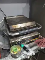 JUMBO SIZE COMMERCIAL SANDWICH GRILLER forcafe