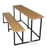 Bench Desk For Classes School College long 6 seater