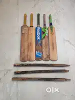 5 Cricket bat and stamp