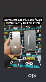 Samsung S25 Plus 256/12gb Indian Warnty Till Mar-26*Exchange Welcome*
