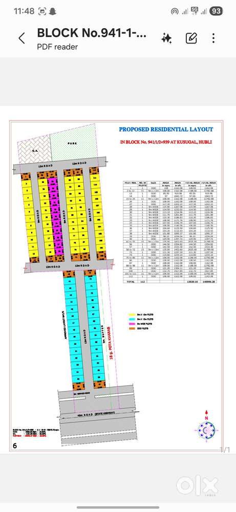 Vastu-Approved Plot for sale in Thriving Residential Hub in Hubli