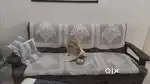 Teak wood Sofa , 2 wooden bed and Teak wood dinning table - Cash only