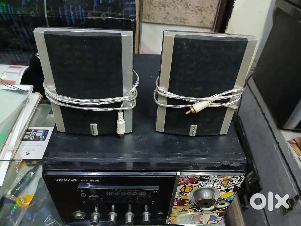 2.1 home theatre speaker sub woofer sound audio with bluetooth usb fm