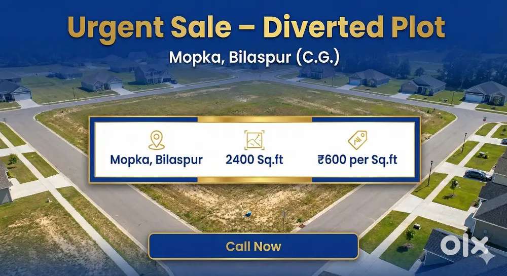 600rupaye sqft Diverted plot