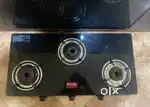 Glass top 3 burner Prestige