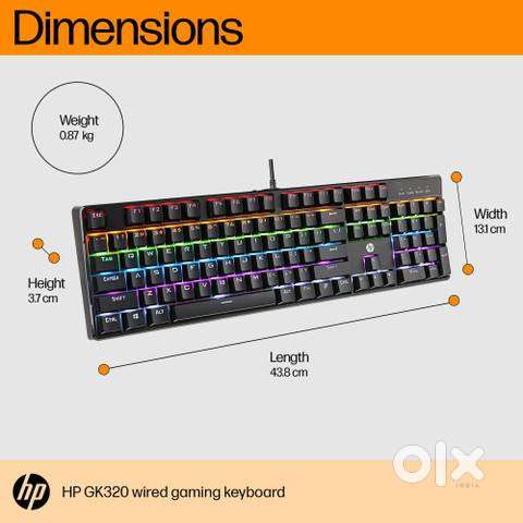 HP mechanical gaming keyboard @ 650