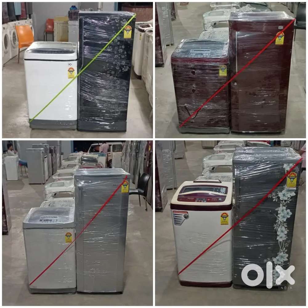 Best combo offers on single door and top load washing machine GRAB it