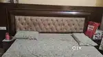 3 year old king side bed with spacious side drawers and mattress