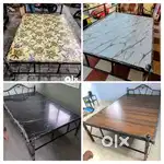 Metal Bed New With Plywood
