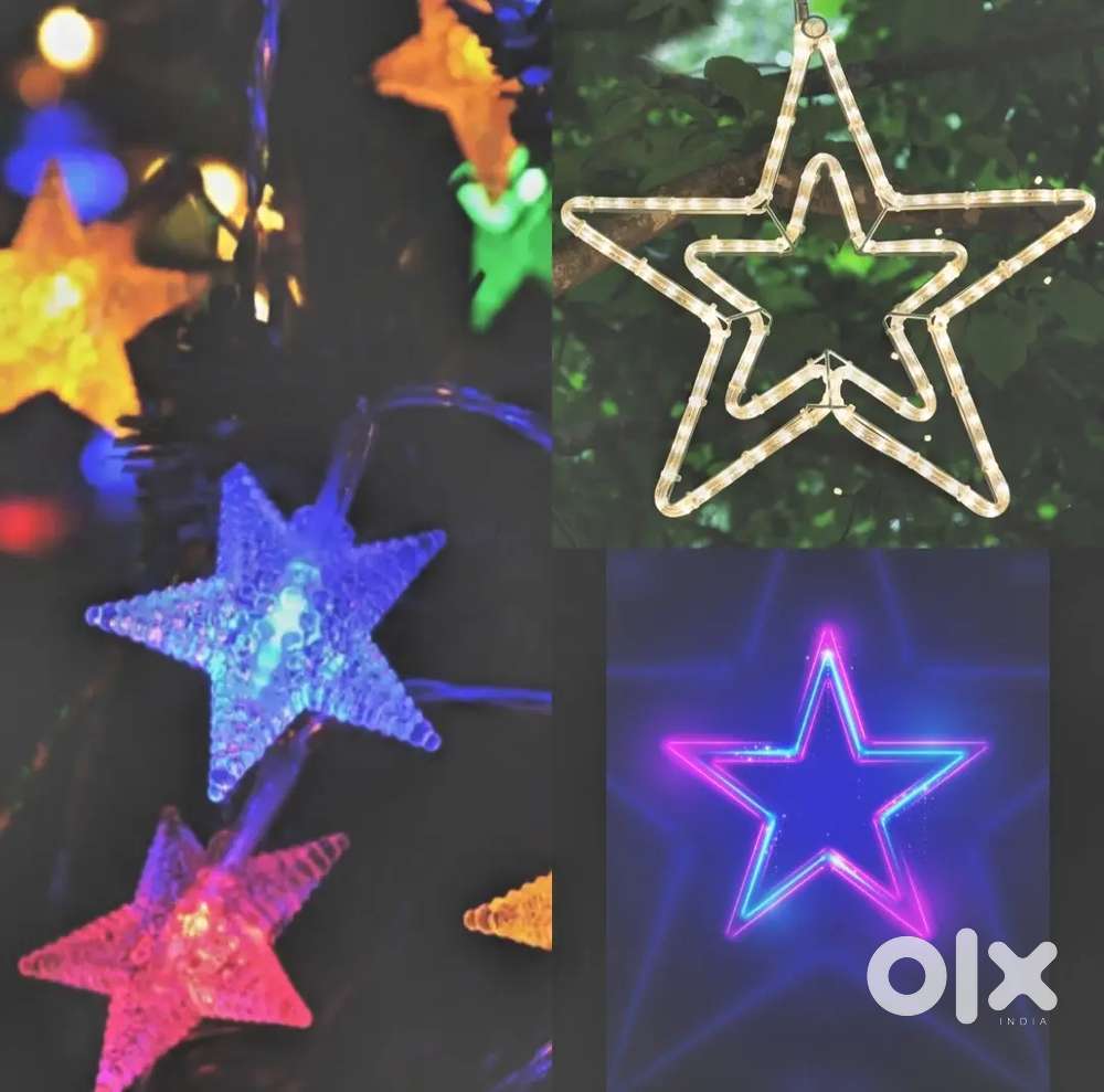 Led Star with battery backup