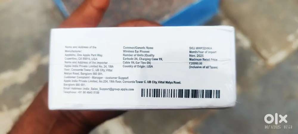 Apple air pods pro 2nd generation