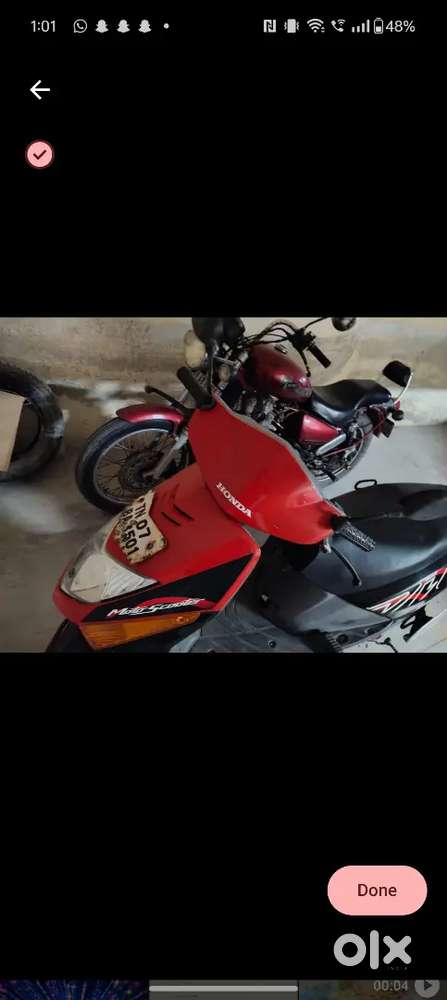 Sale of Scooty(Honda)