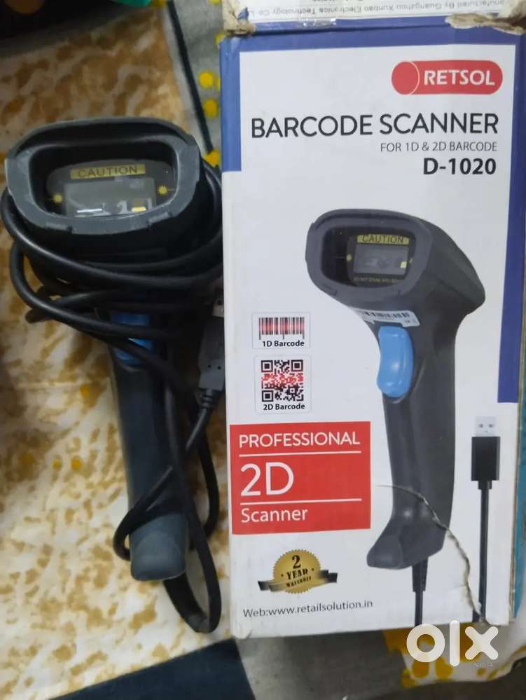 Retsol barcode scanner,Led board,  Allen Key, Measurement Tape