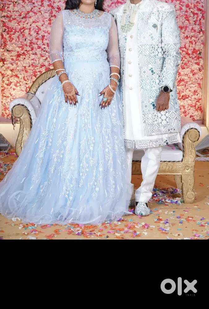 Reception Gown combo with accessories included